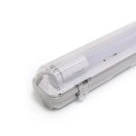 Noxion LED Lyslister Vanntett Armatur Poseidon V2.0 incl. 1x Noxion LED Lysrør T8 Standard Output 19W 2300lm - 865 Daglys | 150cm