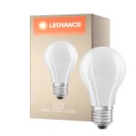 Ledvance Classic LED E27 Pære filament matt 4.8W 470lm - 827 ekstra varm hvit | dimbar - erstatter 40W
