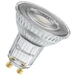Ledvance LED Spot GU10 PAR16 6.1W 575lm 60D - 927 Ekstra Varm Hvit | Beste Fargegjengivelse - Dimbar - Erstatter 80W