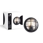 D'Lite Veggbelysning Ecco Svart Runde | IP54 - Egnet for 1x E27