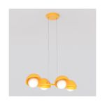 Emibig Pendel Lampe Boom Stål Orange | Egnet for 4x G9 - Max 8W