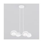 Emibig Pendel Lampe Boom Stål Hvit | Egnet for 4x G9 - Max 8W