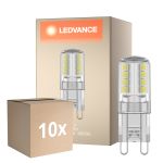 Fordelspakning 10x Ledvance Performance LED Capsule Klar G9 2.6W 320lm - 840 Kald Hvit | Erstatter 30W