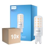 Fordelspakning 10x Philips Corepro LED Capsule G9 4.8W 570lm - 827 ekstra varm hvit | erstatter 60W