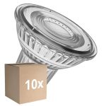 Fordelspakning 10x Ledvance LED Spot GU10 PAR16 6.1W 575lm 36D - 940 Kald Hvit | Beste Fargegjengivelse - Dimbar - Erstatter 80W