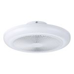 Eglo Ventilator Sayulita 1 ABS Hvit 25.3W 820lm - 827-865 Innstillbar Hvit + RGB | Dimbar