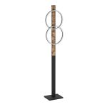 Eglo Gulvlampe Boyal Stål Svart, Rusten 24W 3400lm - 830 Varm Hvit
