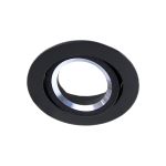 Noxion Innfelt Spot Drome MR16 Vippbar svart | Utskjæring 69mm - GU10 sokkel