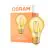 Osram Vintage 1906 LED E27 Pære filament gull 6.5W 725lm - 824 ekstra varm hvit | erstatter 60W