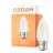 Osram LED B22D Mignon filament matt 4W 470lm - 827 ekstra varm hvit | erstatter 40W