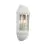 Ansell LED Veggbelysning Latina Halv Lantern Hvit - Egnet til E27 Opptil 42W | IP65