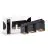 D'Lite Taklampe Kubo Svart Vippbar og Dreibar | IP20 - Egnet for 3x GU10