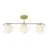 Nordlux Grant  Pendel Lampe Glass Messing | Egnet for 3x E14
