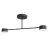 Emibig Taklampe Halo Stål Svart | Egnet for 2x GX53 - Max 8W