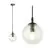 Emibig Pendel Lampe Cosmo Stål Svart | Egnet for 1x E14 - Max 10W