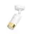Emibig Taklampe Hiro Stål Hvit | Egnet for 1x GU10 - Max 10W
