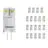 Fordelspakning 20x Ledvance Performance LED Capsule G4 klar 0.9W 100lm - 827 ekstra varm hvit | erstatter 10W