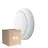 Fordelspakning 4x Noxion LED Vegg - Taklampe Pro V2 12/16/20W 2400lm - 830-840-865 CCT | 325mm - IP65 + Sirkel Hvit