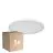 Fordelspakning 5x D'Lite Taklampe Luma Hvit 22W 2000lm - 827 Ekstra Varm Hvit | IP44 - 42cm