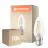 Fordelspakning 10x Ledvance Classic LED B22 Mignon Filament Klar 1.8W 250lm - 827 Ekstra Varm Hvit | Erstatter 25W