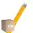 Fordelspakning 10x Ledvance LED Lysrør T8 Superior (EM/Mains) High Output 18W 2000lm - Gul | 120cm - Erstatter 36W