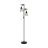 Eglo Gulvlampe Townshend 5 Stål Tre Svart | IP20 - Egnet for 2x E27 