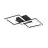 Eglo Taklampe RGBic Stål Svart 19.6W 2100lm - 830 Varm Hvit + RGB | Dimbar