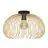 Eglo Taklampe Venezuela Svart, Gull | Egnet for E27