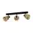 Eglo Taklampe Keelby Stål Svart | IP20 - Egnet for 3x E14 