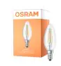 Osram Classic LED E14 Mignon filament klar 4W 470lm - Relax and Active - 827 ekstra varm hvit | erstatter 40W
