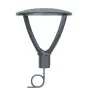 Ledvance Led-Gatelykt Area Urban Lantern Grå 59W 4730lm 165x65D - 830-840 CCT | IP66 - Asymmetrisk