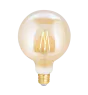WiZ Smart LED E27 Globe Filament Rav 125mm 6.5W 720lm - 820-845 Innstillbar Hvit | Dimbar - Erstatter 50W