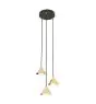 Emibig Pendel Lampe Elit Stål Gull | Egnet for 3x GX53 - Max 10W