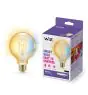 WiZ Smart LED E27 Globe G95 Filament Gull 7W 640lm | Beste Fargegjengivelse - Dimbar - Erstatter 50W