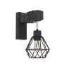 Eglo Veggbelysning Townshend 5 Tre Svart | Egnet for E27