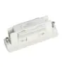3 Phase straight connector mechanic V/I - hvit
