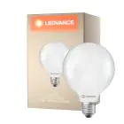 Ledvance Classic LED Globe E27 Globe Matt 7.2W 1521lm - 827 Ekstra Varm Hvit | Erstatter 100W