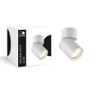 D'Lite Tak Spot Clio Hvit Vippbar| Egnet for 1x GU10