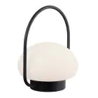 Nordlux Bordlampe Sponge Batteri Svart 4.8W 300lm - 827 Ekstra Varm Hvit | 3-Trinn Dimbar