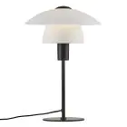 Nordlux Bordlampe Verona Glass Svart | Egnet for 1x E27