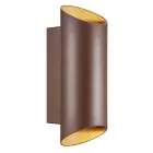 Nordlux Nico Veggbelysning Aluminium Rusten Up & Down | IP54 - Egnet for 2x GU10