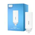 Philips CorePro PL-T LED Pære HF 6.5W - 840 Kald Hvit | 4-Stift - Erstatter 18W