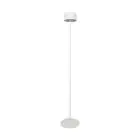 Eglo Gulvlampe Roccanova-L Solar Stål Hvit 2W 270lm - 830 Varm Hvit | IP44 - Berøringsdimmbar - USB-C
